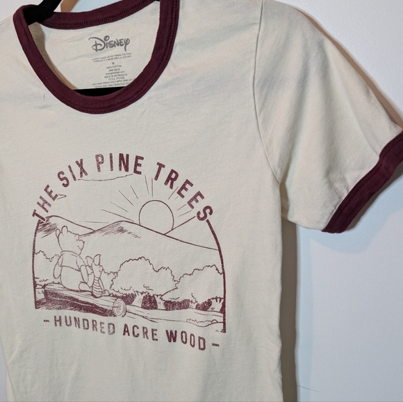 Disney Winnie the Pooh Graphic Tee Short Sleeve T-Shirt Sz M - Picture 5 of 11